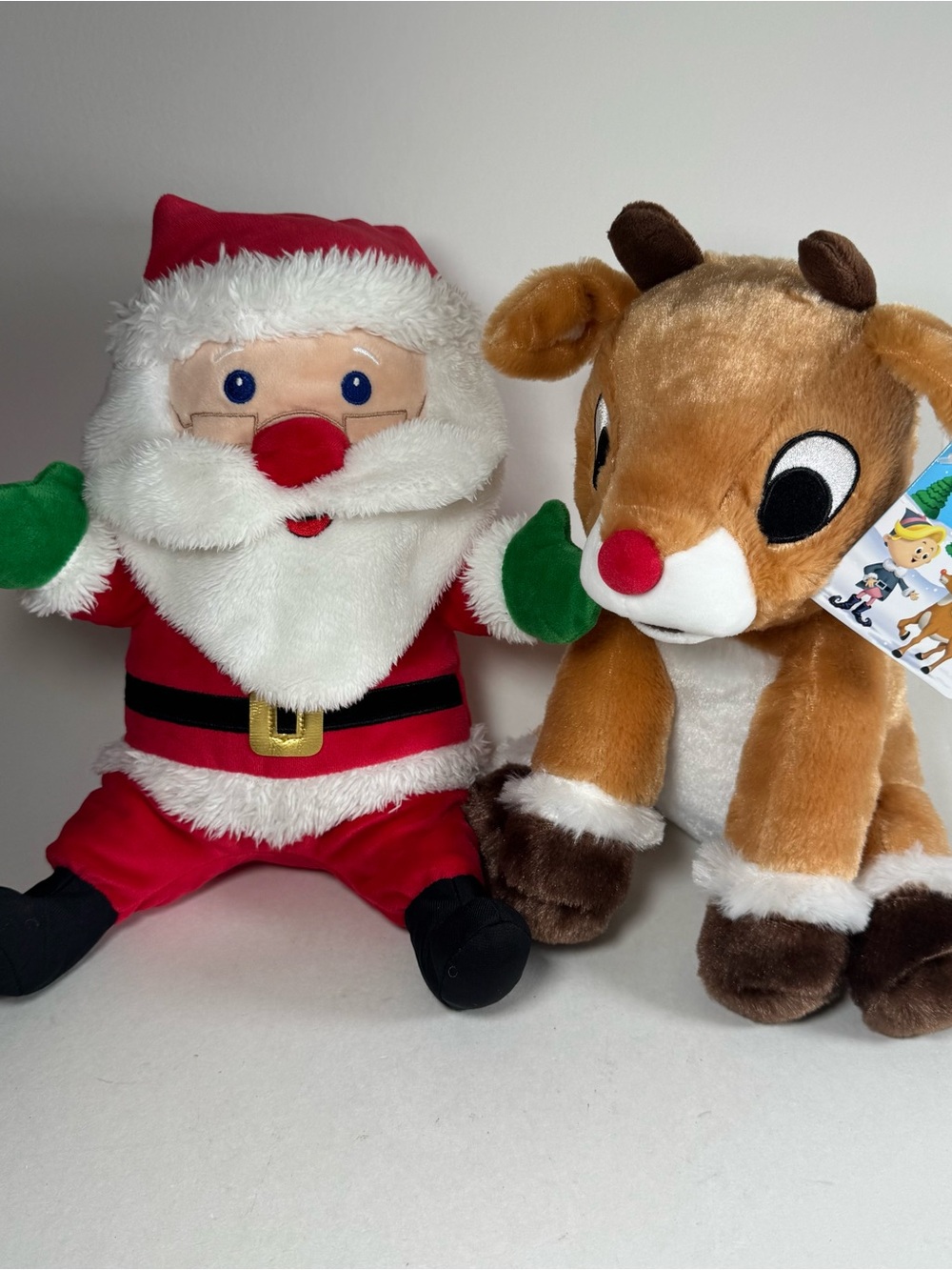Kohls Cares Plush Rudolph Santa Christmas 10" 2023 2020 Stuffed Animal Toys